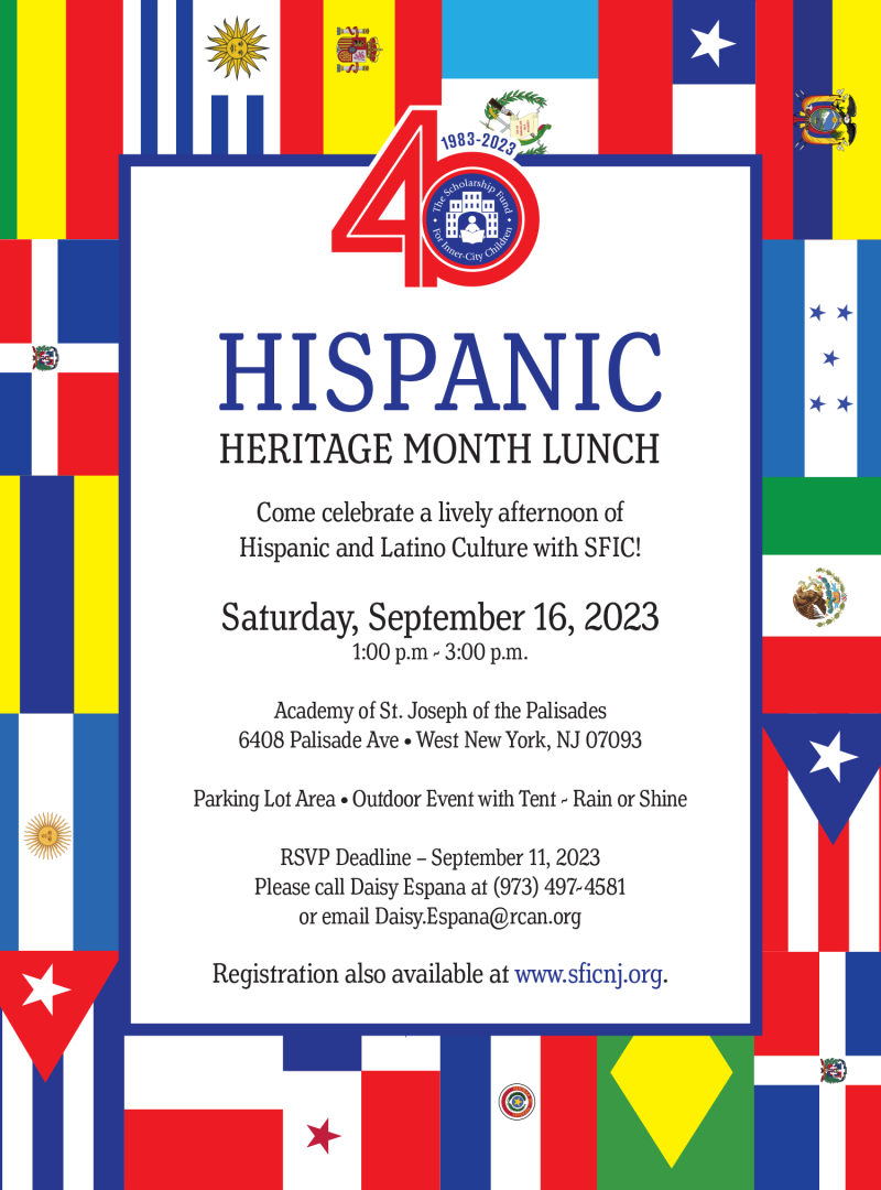 2023 Hispanic Heritage Month Event SFICNJ